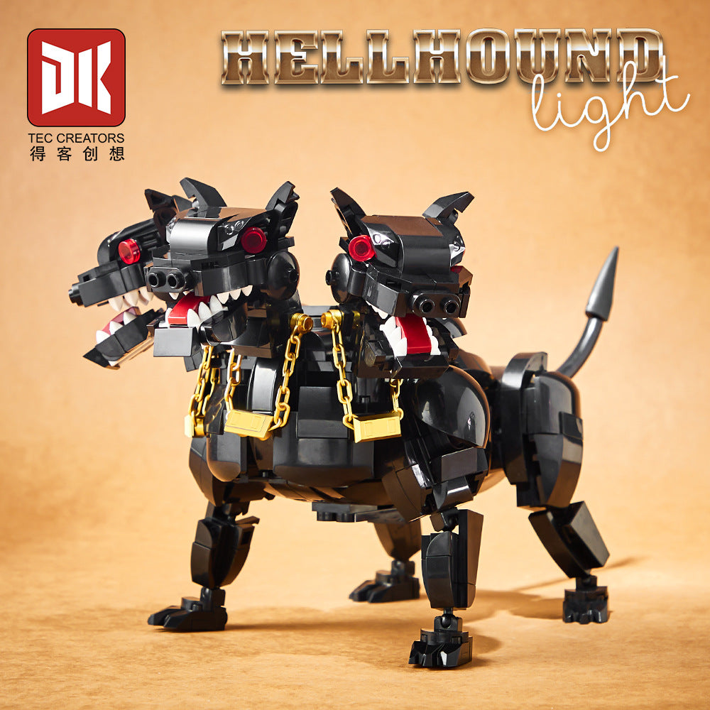 hell hound with light - 820 pcs | dk 7044 - 3