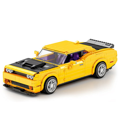 hellcat supercar building block racing building block set - reobrix 11030 - 5