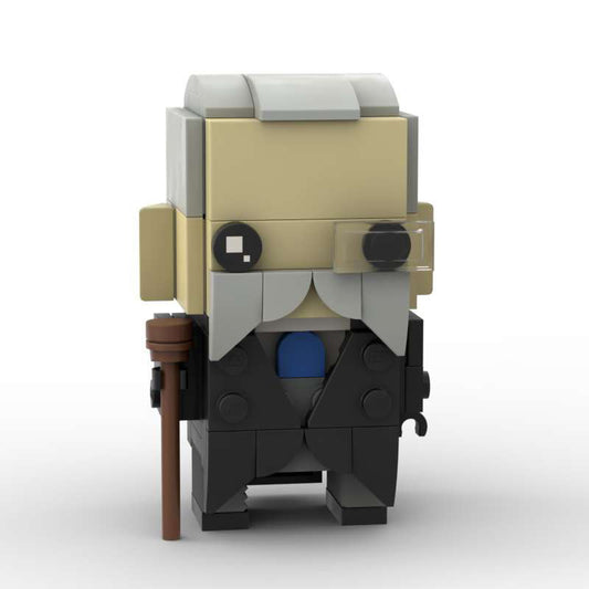 henry henderson brickheadz building set | spy x family | lego-compatible - 2