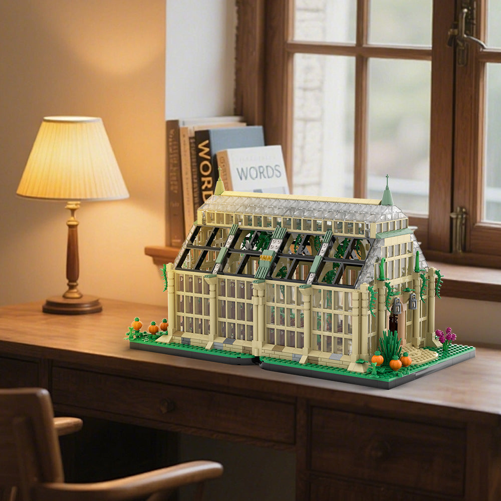 herbology greenhouse building set | harry potter | lego compatible - 2