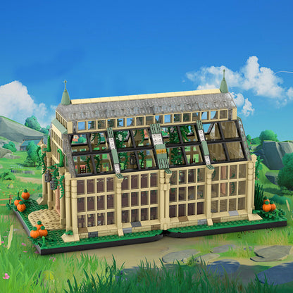 herbology greenhouse building set | harry potter | lego compatible - 3