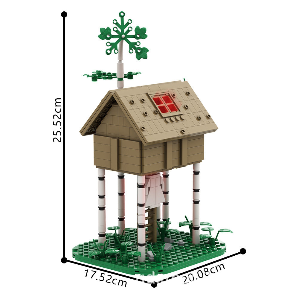 hereditary tree house building set | lego compatible - 1