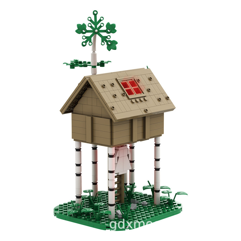hereditary tree house building set | lego compatible - 2