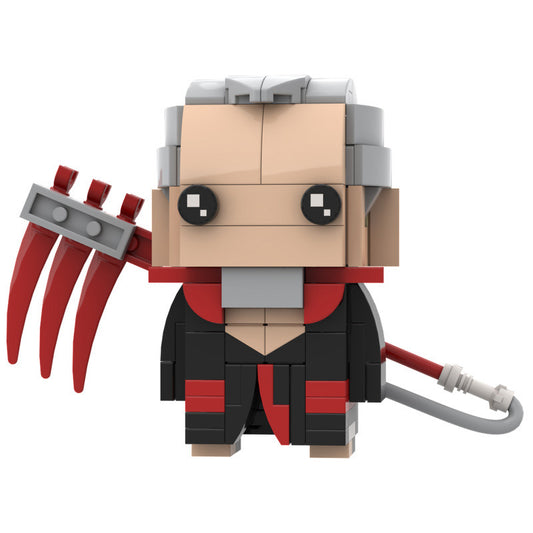 hidan brickheadz building set | naruto akatsuki | lego-compatible moc - 1
