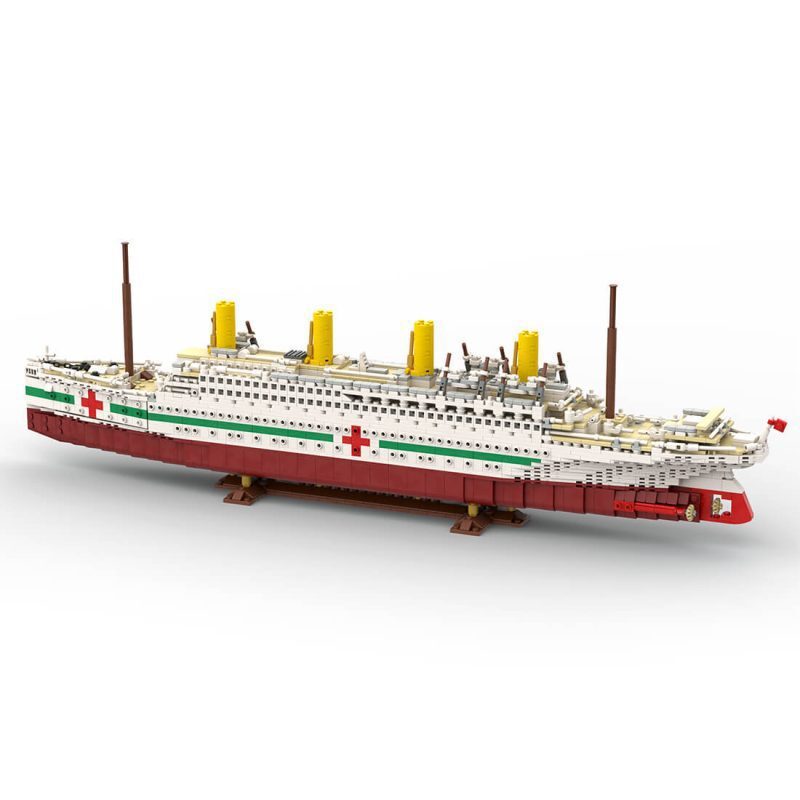 hmhs britannic building set | 1:400 | moc-175744 - 2