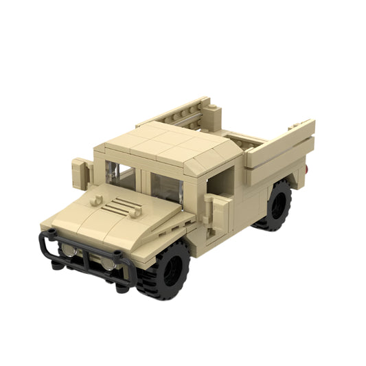 hmmwv m998 humvee building set | moc-150273 - 1