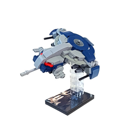 hmp droid wars gunship building set | lego compatible - 2