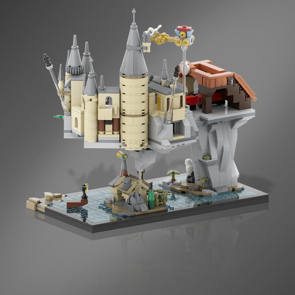 hogwarts magic castle building set | harry potter | lego compatible - 1