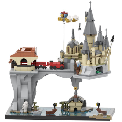 hogwarts magic castle building set | harry potter | lego compatible - 2