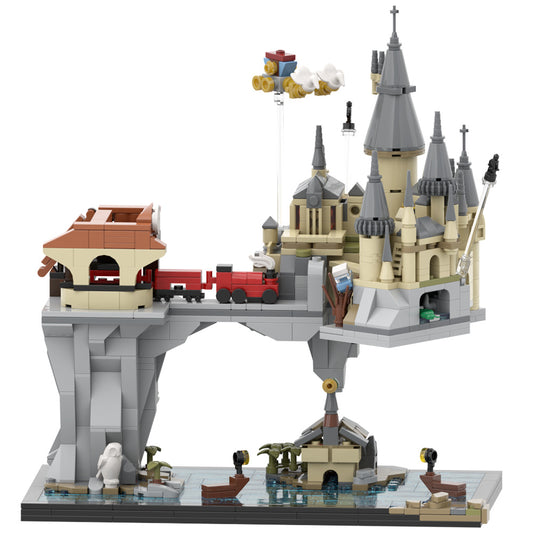 hogwarts magic castle building set | harry potter | lego compatible - 2
