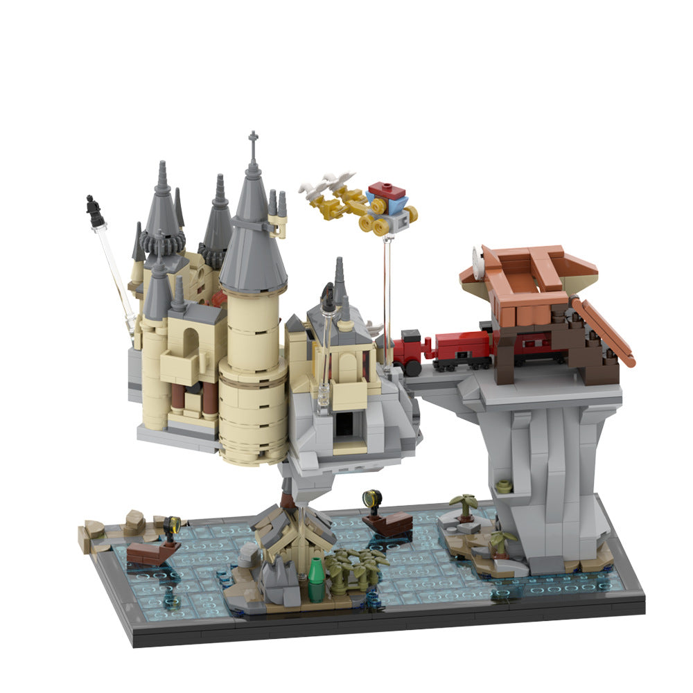 hogwarts magic castle building set | harry potter | lego compatible - 4