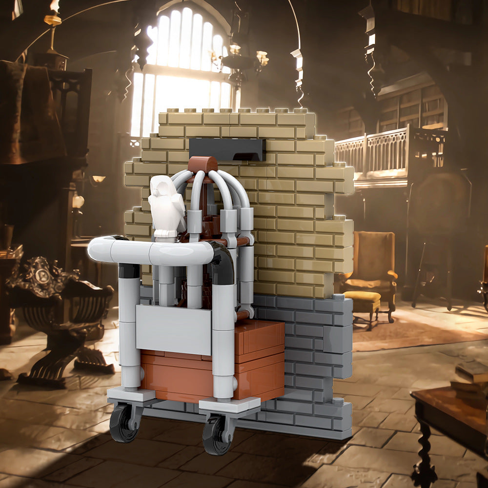 hogwarts platform 9¾ building set | harry potter | lego compatible - 1