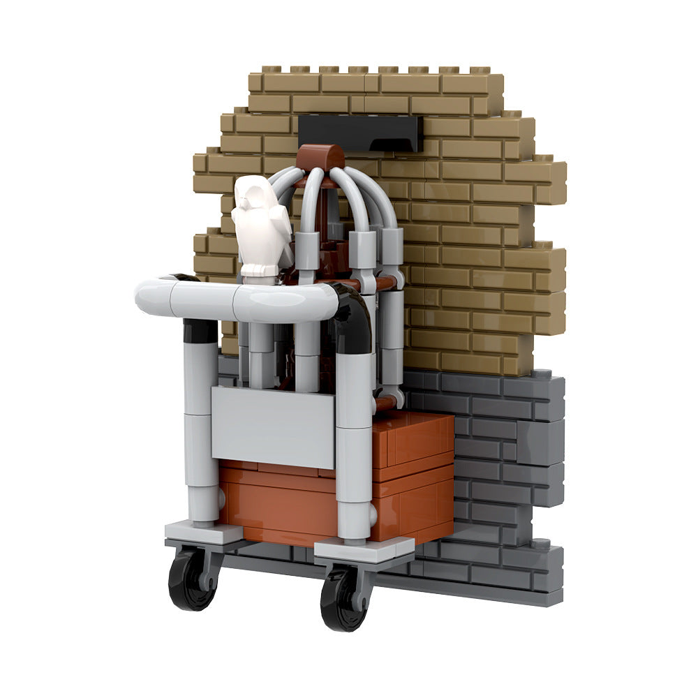 hogwarts platform 9¾ building set | harry potter | lego compatible - 3