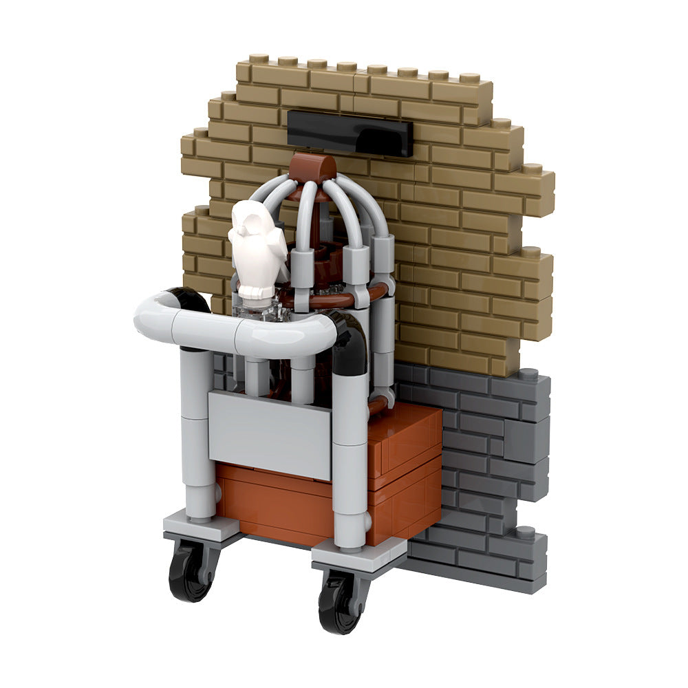 hogwarts platform 9¾ building set | harry potter | lego compatible - 5