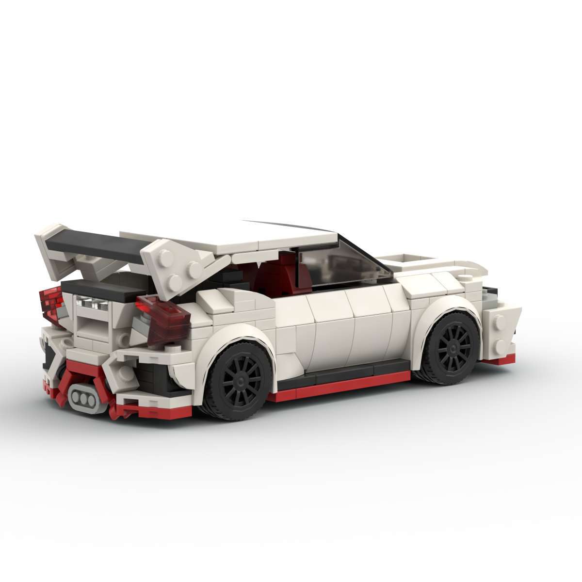 honda civic type r building set | 360 pcs - 4