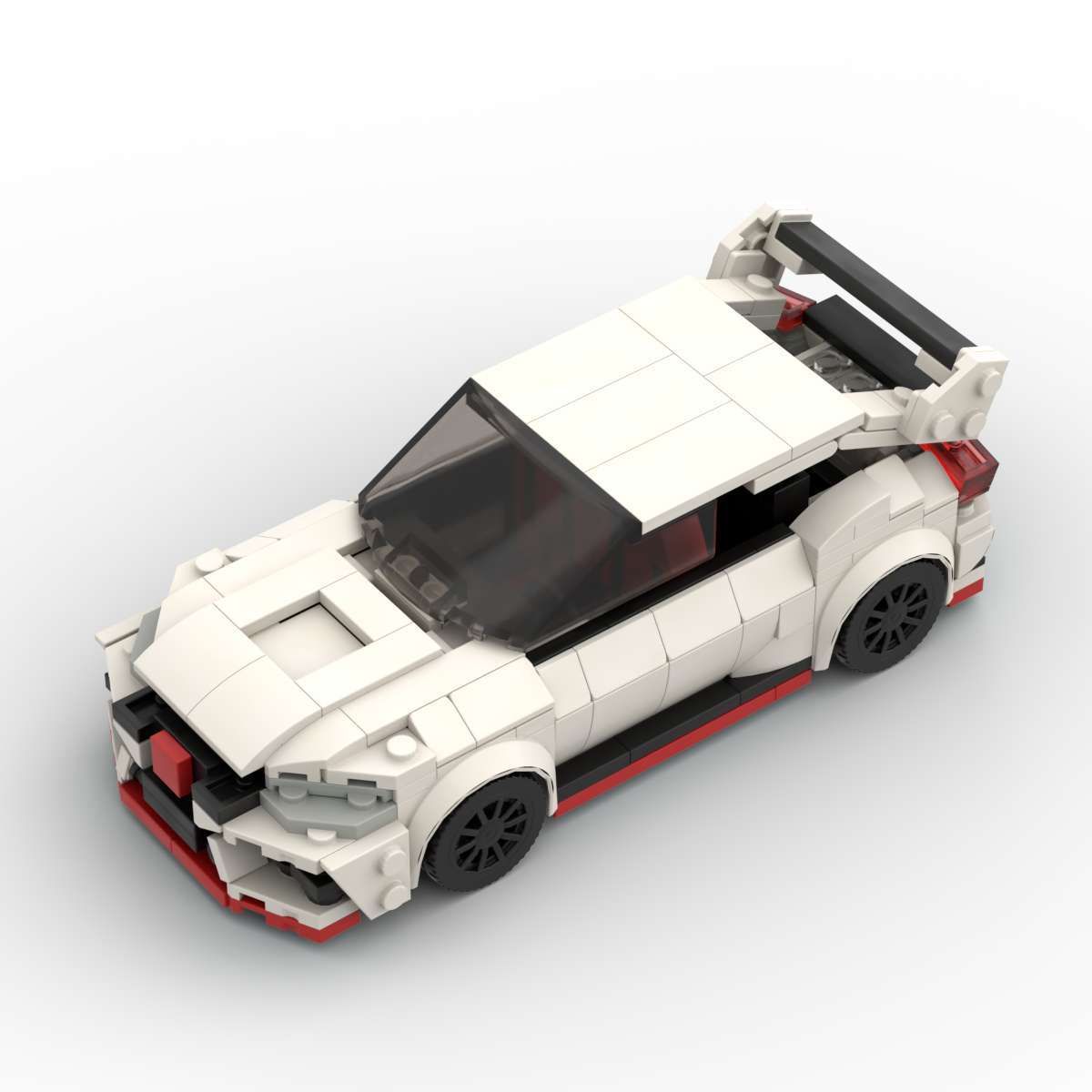 honda civic type r building set | 360 pcs - 5