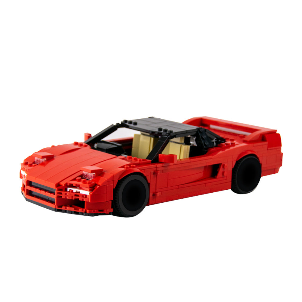 honda nsx 1990 building set | moc-93304 - 2