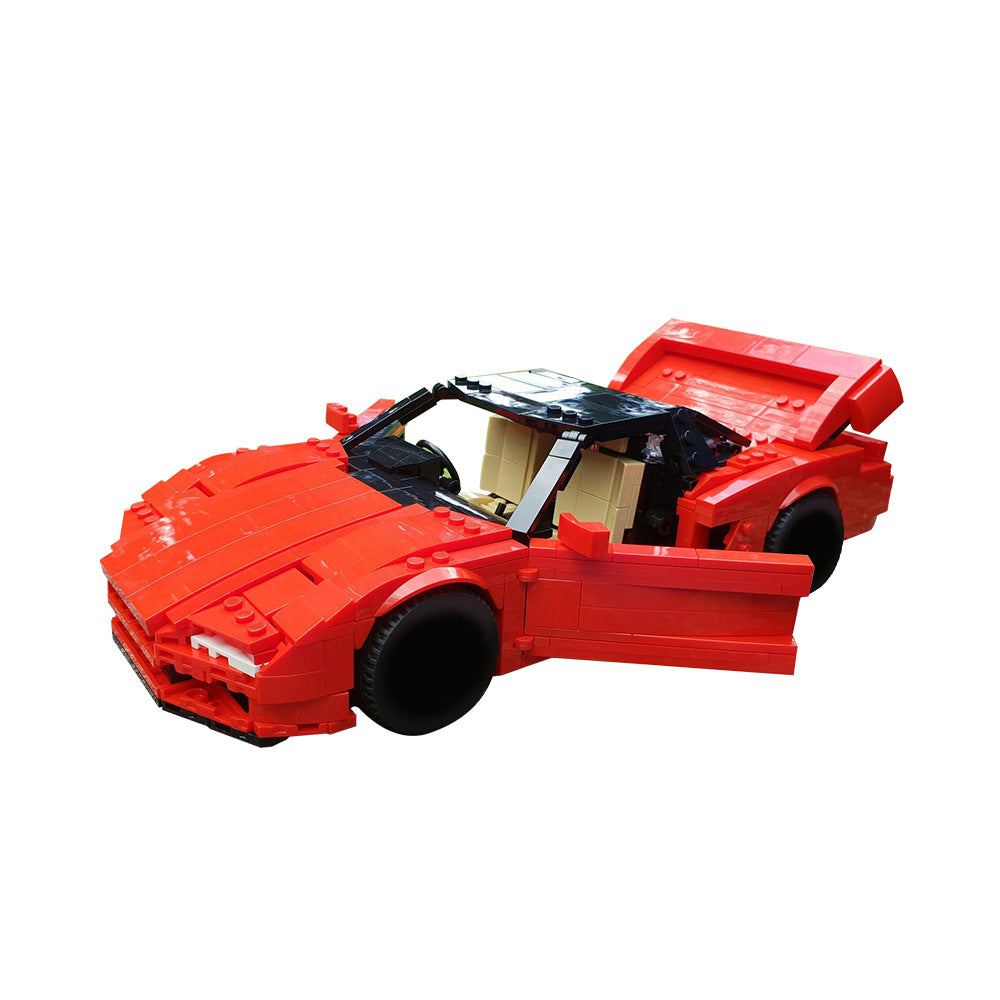 honda nsx 1990 building set | moc-93304 - 3