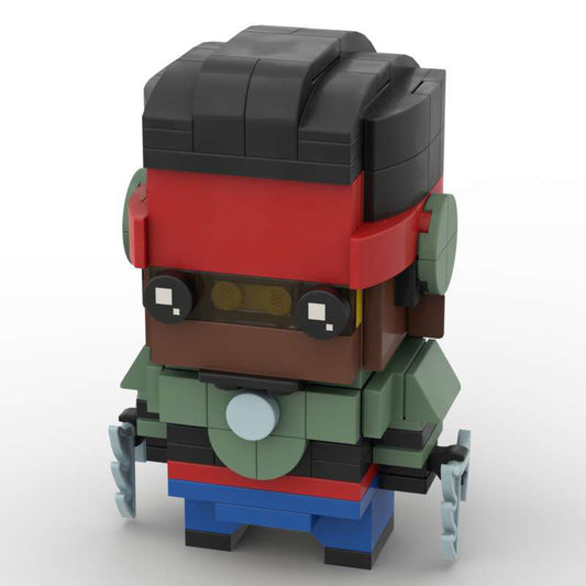 honey lemon brickheadz building set | lego-compatible big hero 6 moc - 2