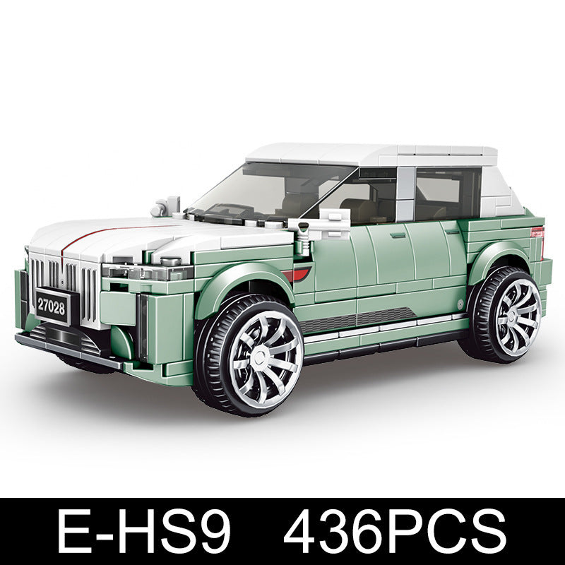 hongqi e-hs9 car building set - 436 pcs | mouldking 27028 - 6