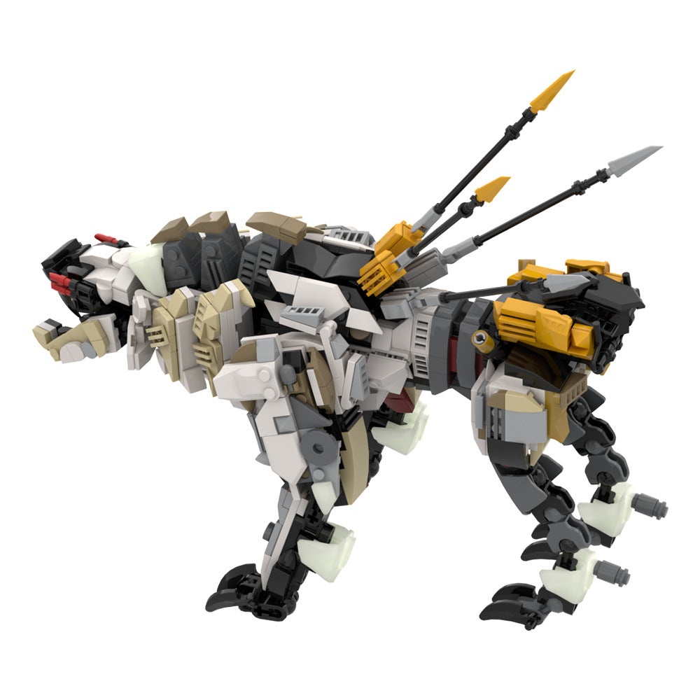 horizon ravager building set - 839 pcs | gobricks - 3