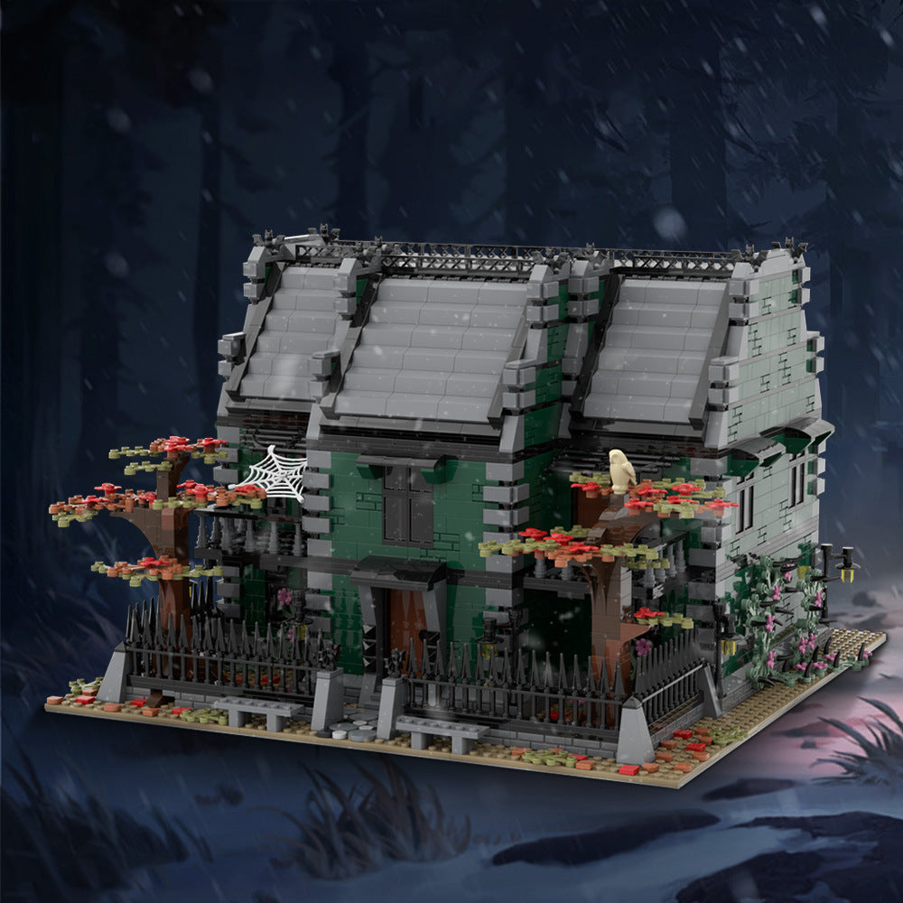 horror mansion building set | 5059 pcs | moc-202594 - 1