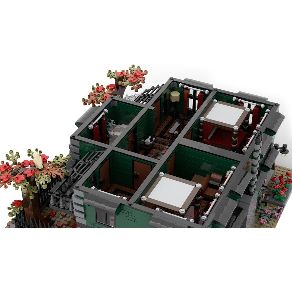 horror mansion building set | 5059 pcs | moc-202594 - 6