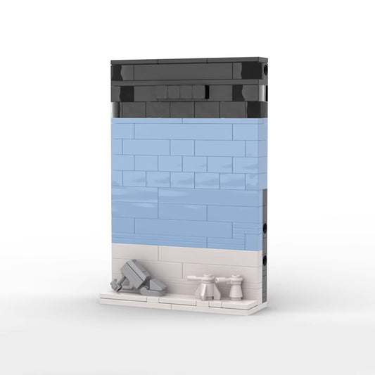 hoth landscape building set | star wars | moc-151783 - 1