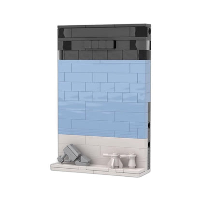 hoth landscape building set | star wars | moc-151783 - 2