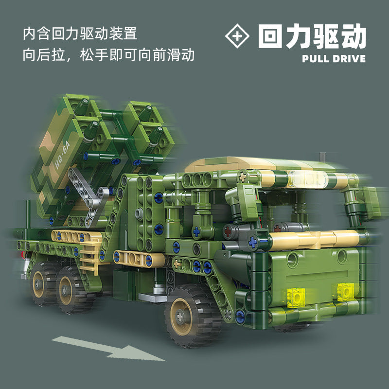 hq-6a artillery shell system - 622 pcs | jiestar 58141 - 3