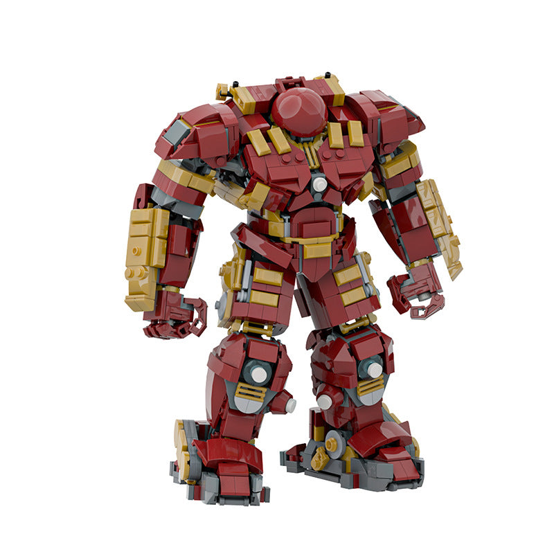 hulkbuster building set | iron man | lego compatible - 1
