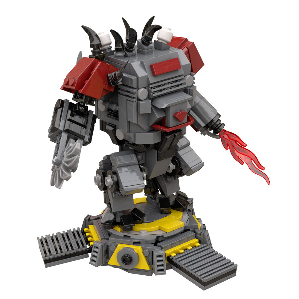 hulkke scorcher building set | helldivers | lego compatible - 5