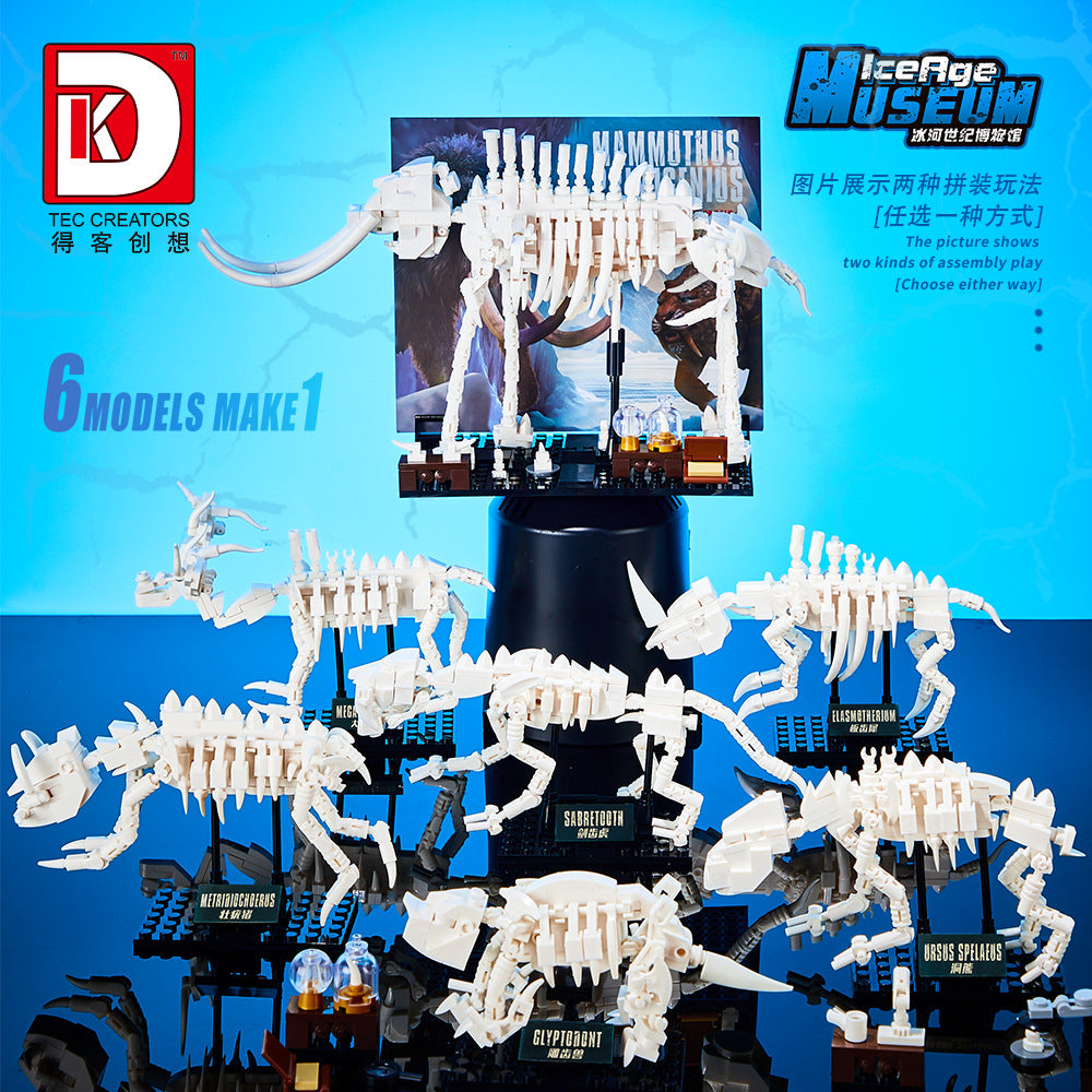 ice age museum - 928 pcs | dk 5027 - 3