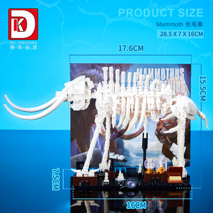 ice age museum - 928 pcs | dk 5027 - 8