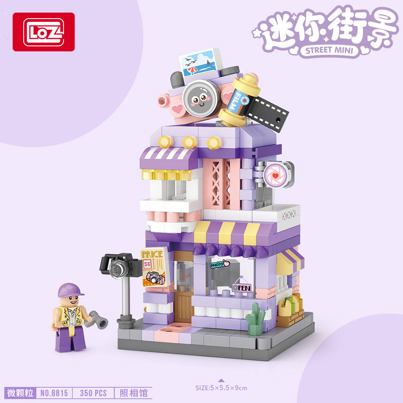 ice cream shop, panda cafe, photo studio, flower shop - loz8813 - 3