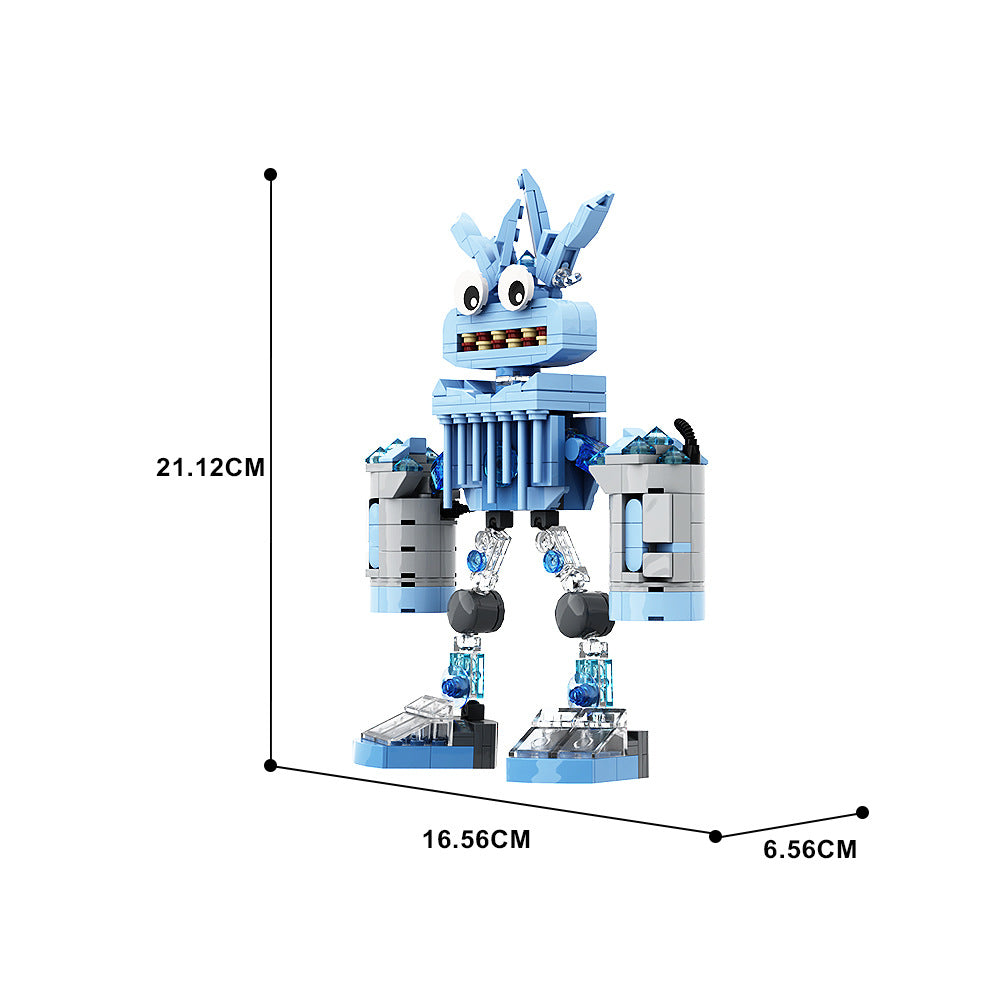 ice monster building set | my singing monsters | lego compatible - 2