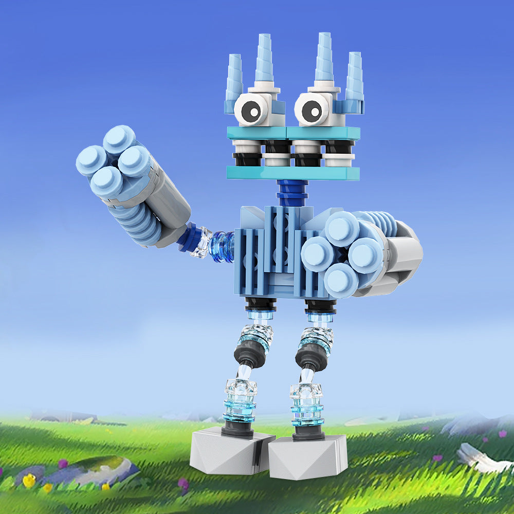ice monster building set | my singing monsters | lego compatible - 3