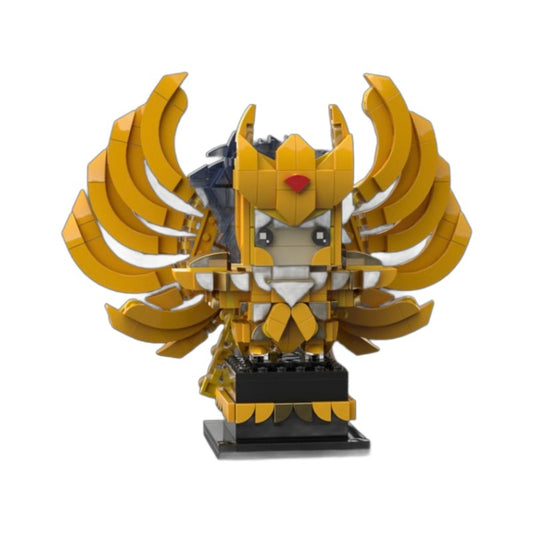 ikki god cloth brickheadz building set | saint seiya | moc-105682 - 2