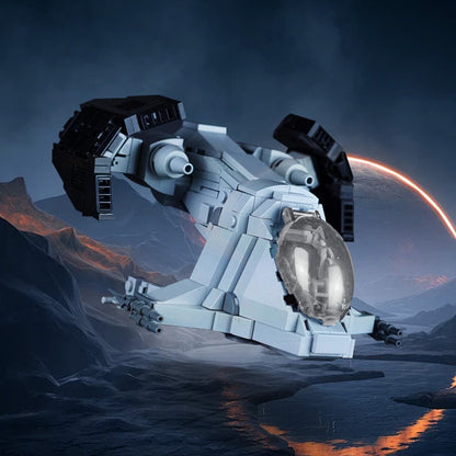 imperial dropship building set | star wars | moc-129250 - 1