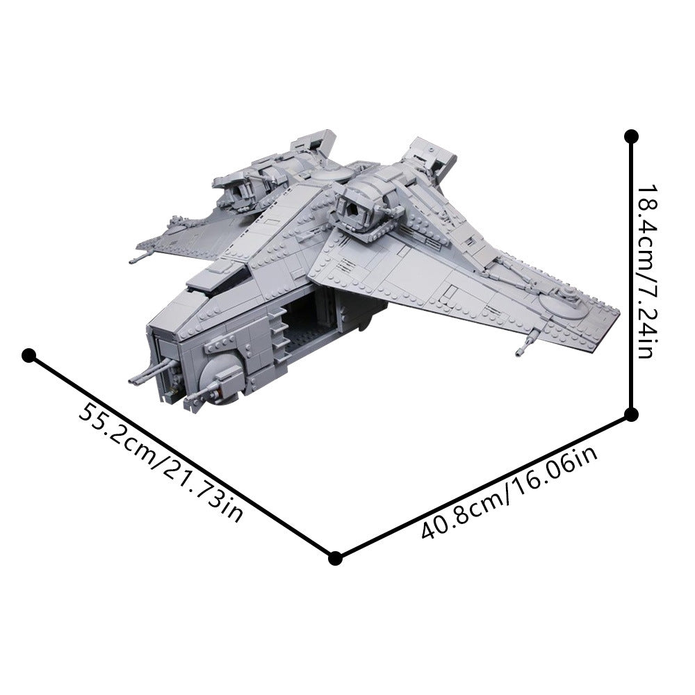 imperial laat gunship building set | star wars | moc-205108 - 3