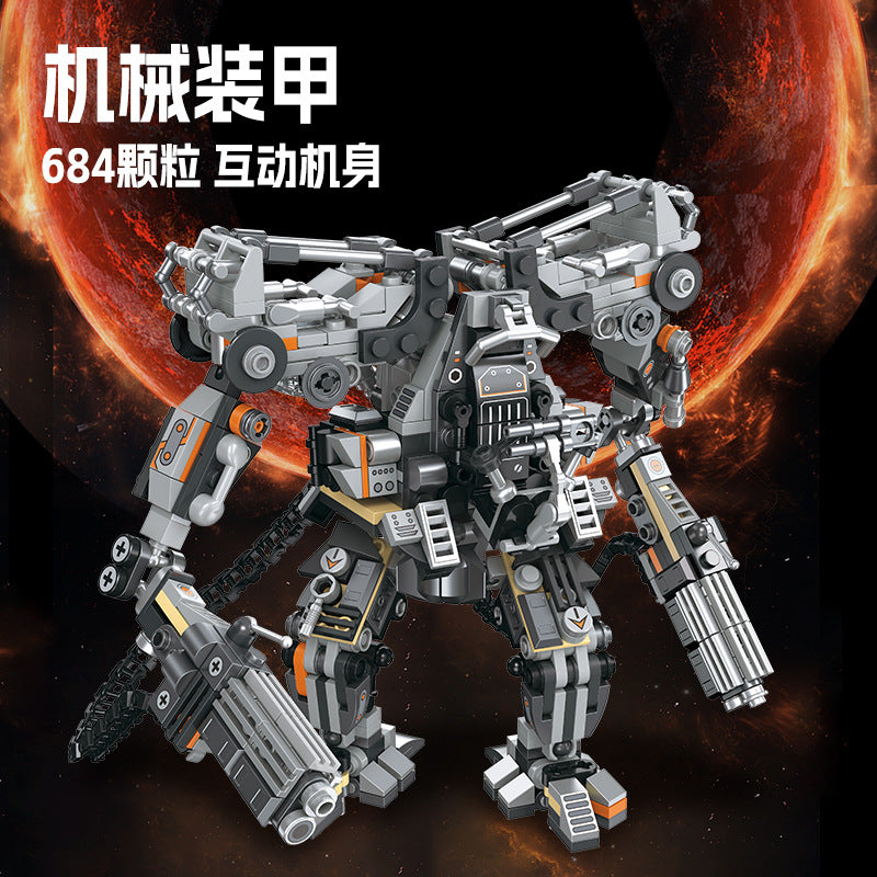 imperial mecha building set - 684 pcs | jiestar 9170 - 1