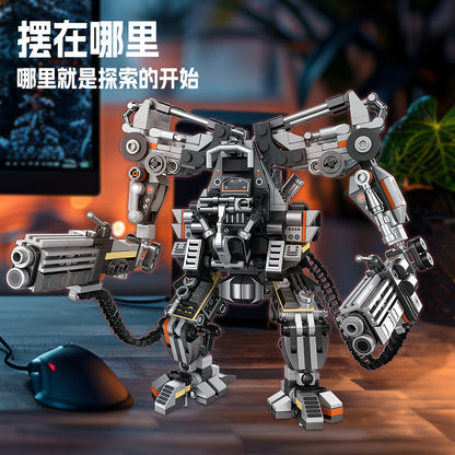 imperial mecha building set - 684 pcs | jiestar 9170 - 3