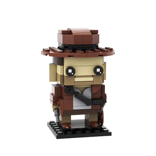 indiana jones brickheadz | moc-44641 - 1