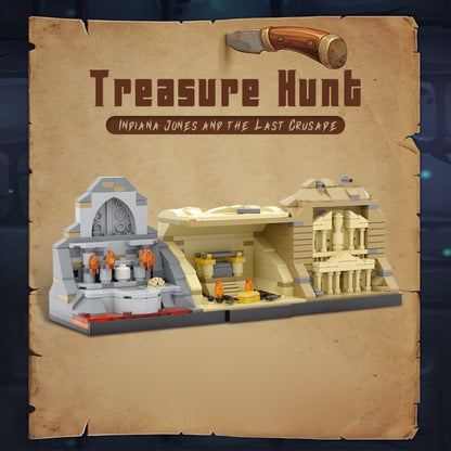 indiana jones trilogy building set | lego compatible - 7