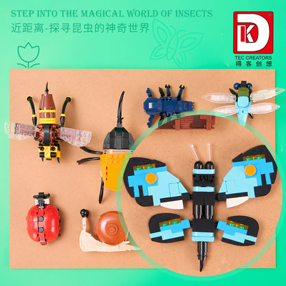 insect kingdom 2 in 1 - 946 pcs | dk 7004 - 4