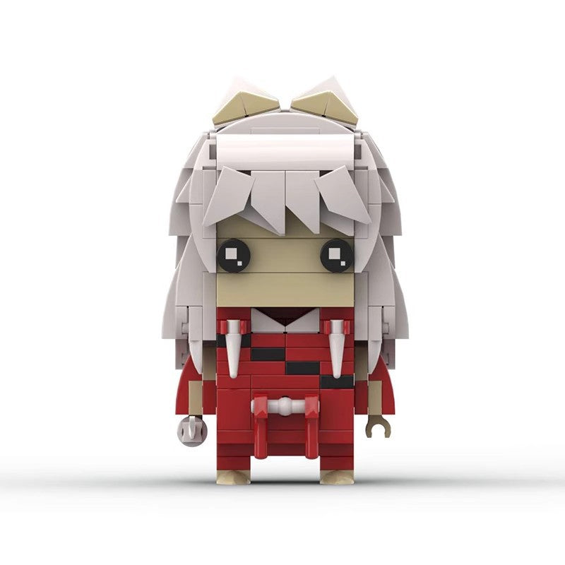 inuyasha brickheadz moc building set | compatible with lego - 4