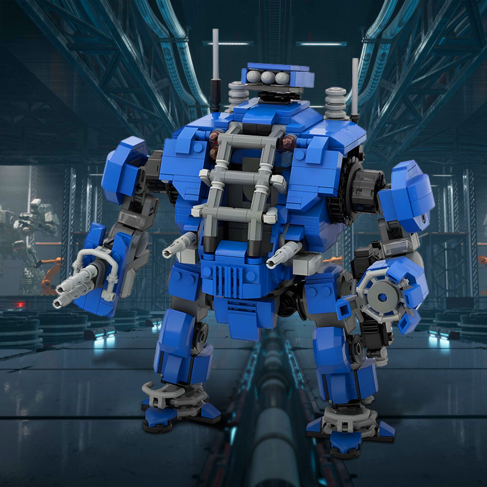 invictor tactical warsuit building set | warhammer 40k | moc-214408 - 1