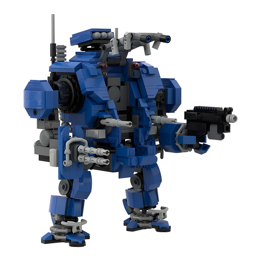 invictor tactical warsuit building set | warhammer 40k | moc-214408 - 3