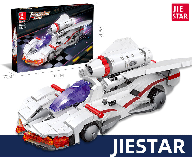 issuxark-008 formula racing building set | jiestar 92034 - 5