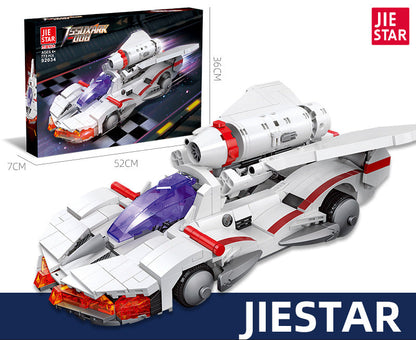 issuxark-008 formula racing building set | jiestar 92034 - 5